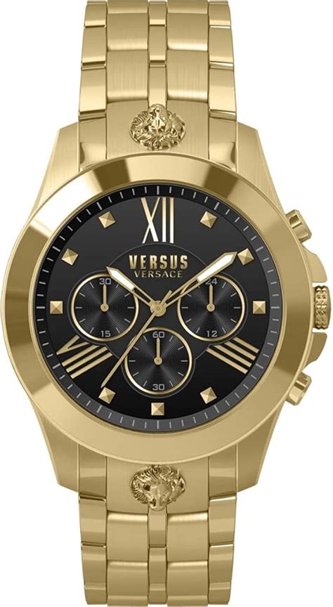 Versus Versace Reloj cronógrafo para hombre, cronógrafo, 44 